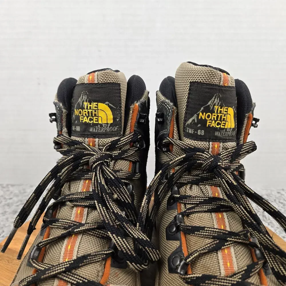 The North Face Dhaulagiri GTX TNF 68 Brown Black Leather Waterproof Hiking Boots